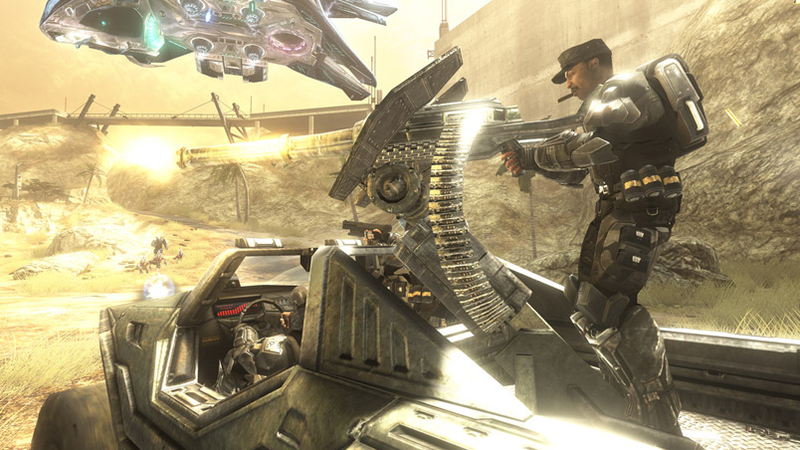 Illustration for article titled Sgt. Johnson Reports For Halo 3: ODST Pre-Order Bonus Duty